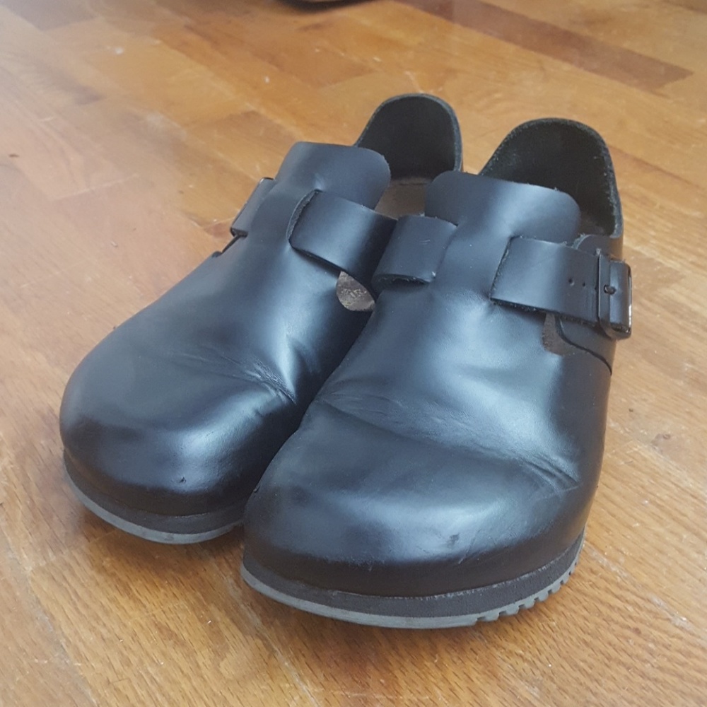 Birkenstock London leather shoes